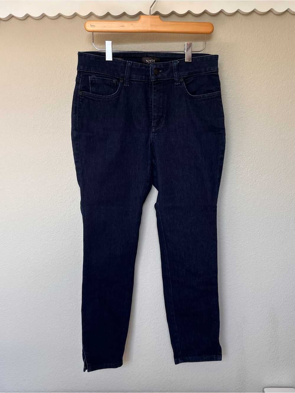 NYDJ Indigo High-Rise Skinny Ankle Ami Jeans